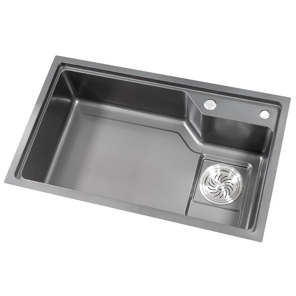 Easy Install Stainless Steel Bowls Rectangular Washing Basin Kitchen Sink