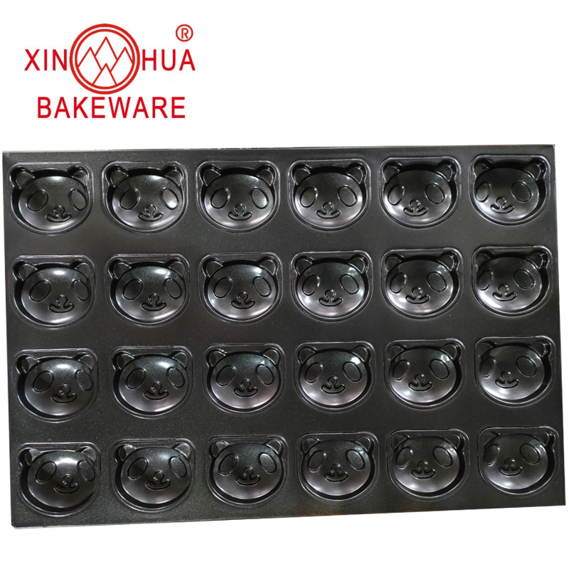 Custom ODM OEM Bear Paw Cups Industry Tray for Non-Stick Bread Cake Bakery Baking Tray