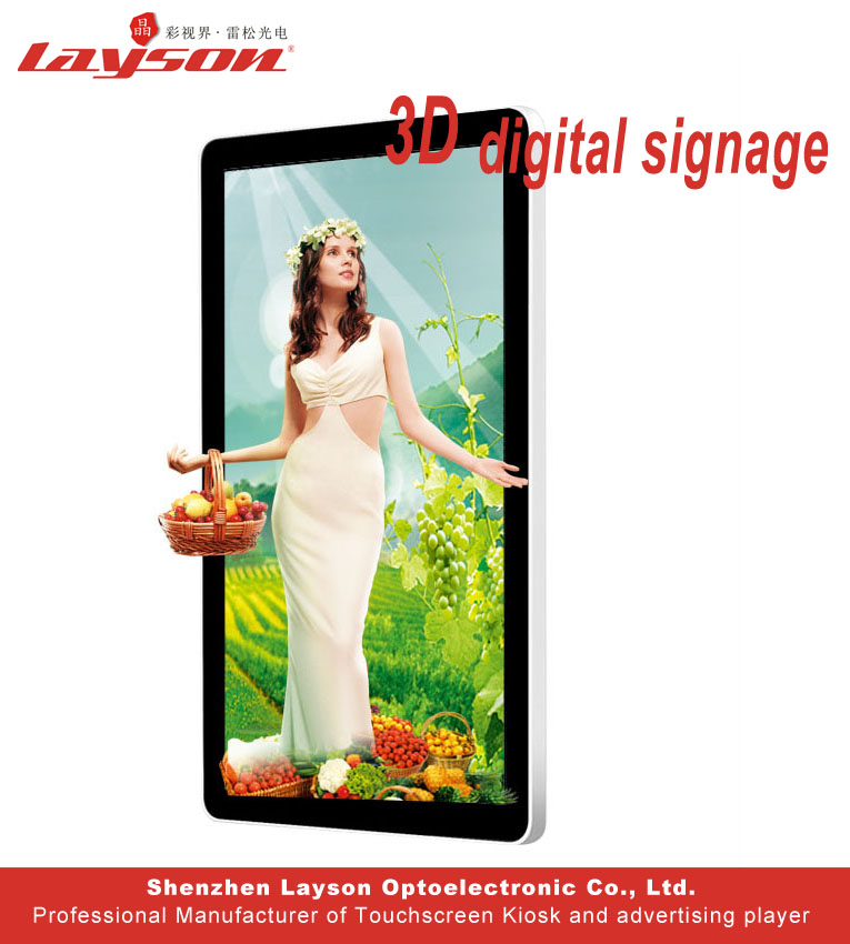 55-дюймовый LED дисплей для цифровой рекламы с Android