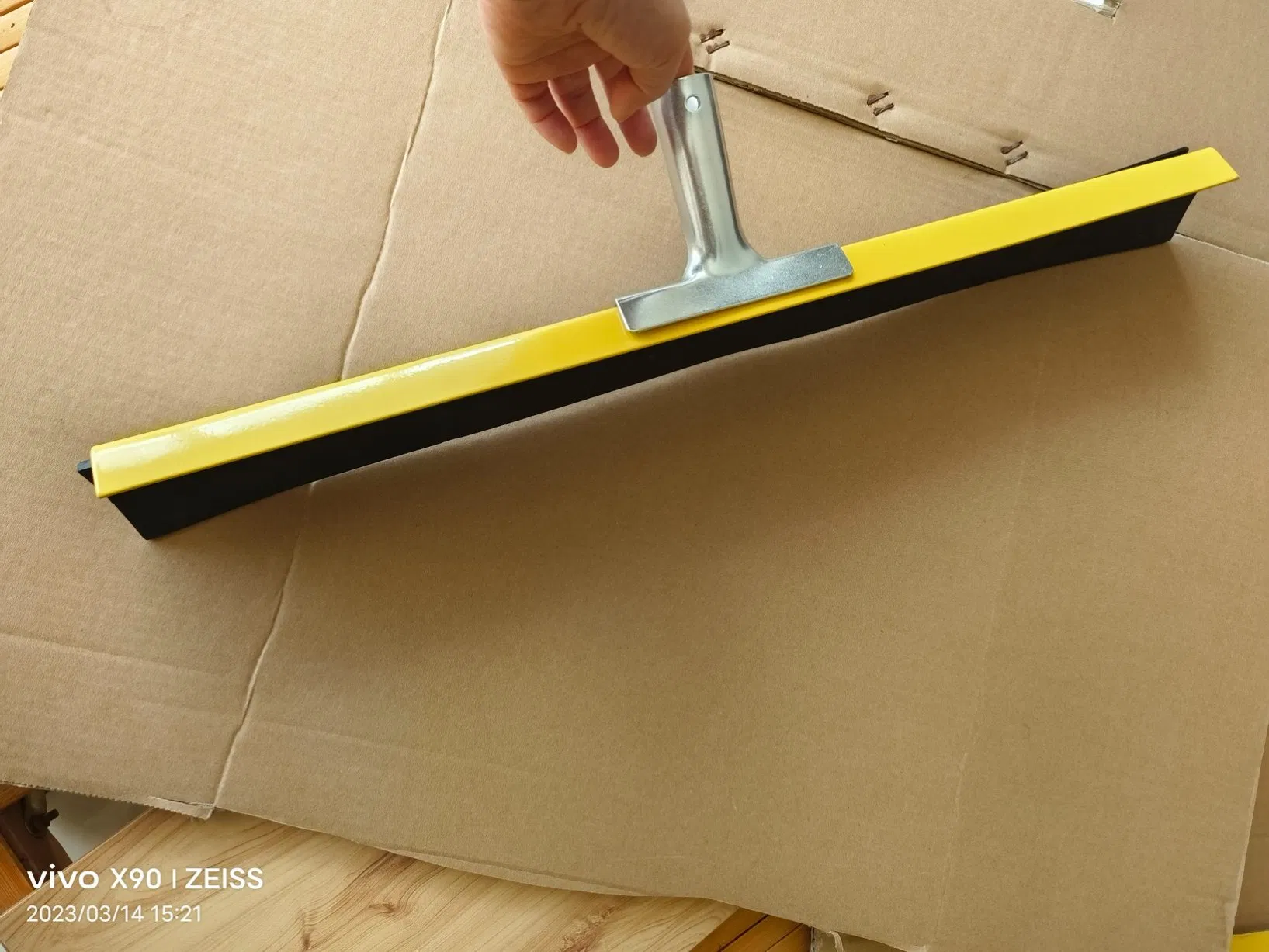 Yellow Color Wiper Rubber Squeegee-OEM Color
