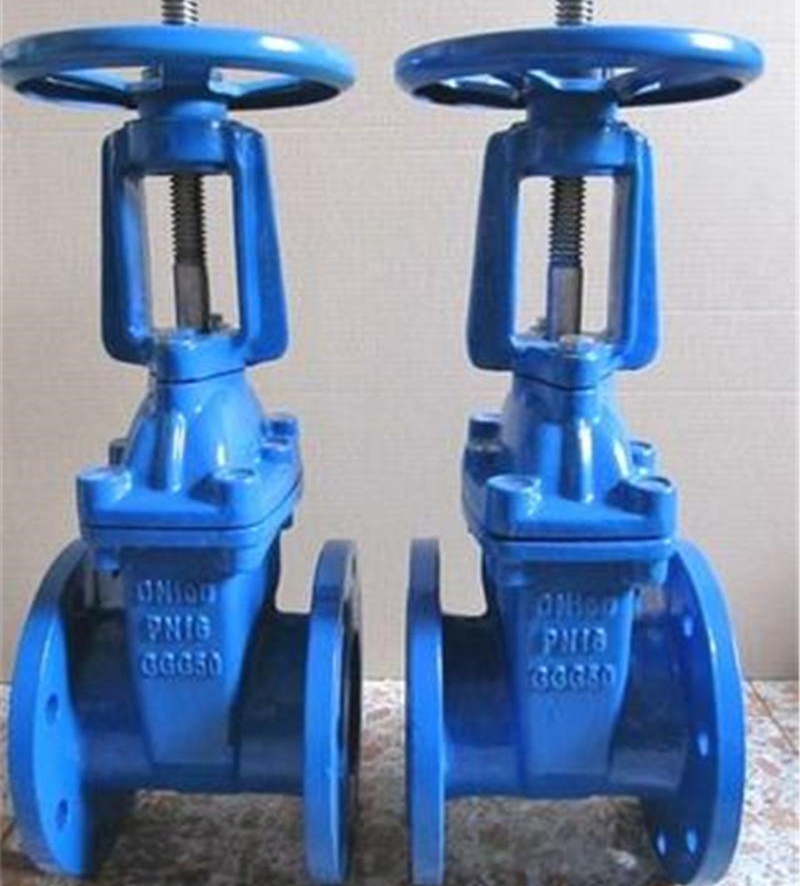 BS5163 DN400 Cast Iron Rising Stem Rubber Seat Water Gate Valve Price with EPDM Coated Disc