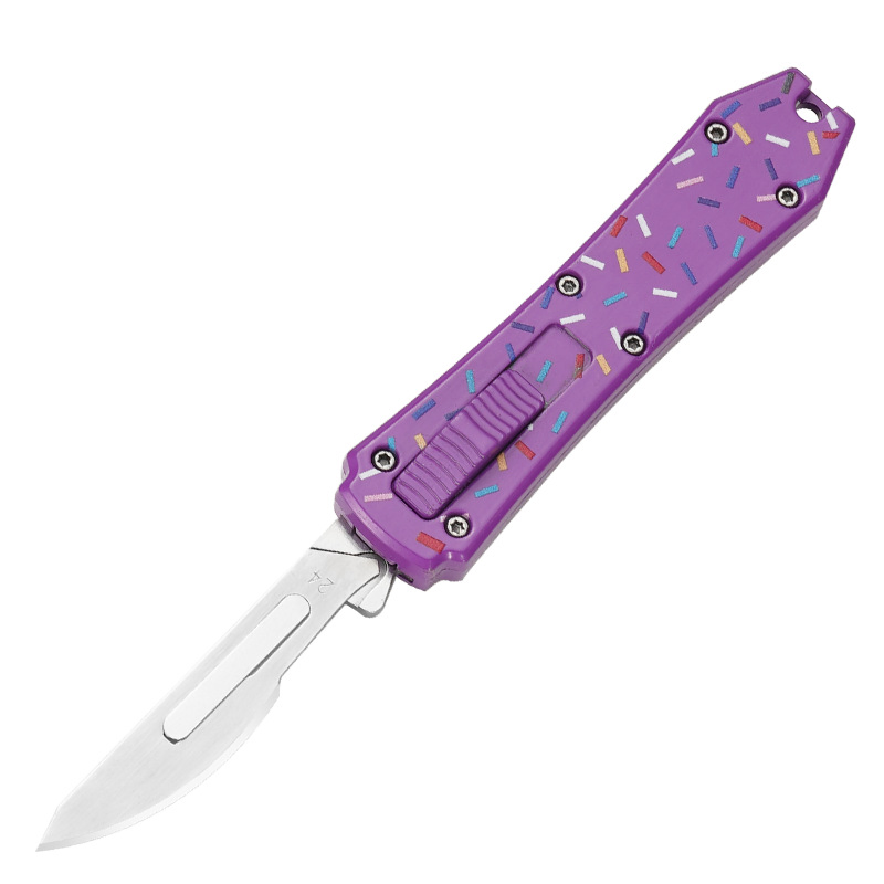 Hot Sale Portable Scalpel Blade Otf Automatic Multifunctional Replaceable Utility Otf Knife