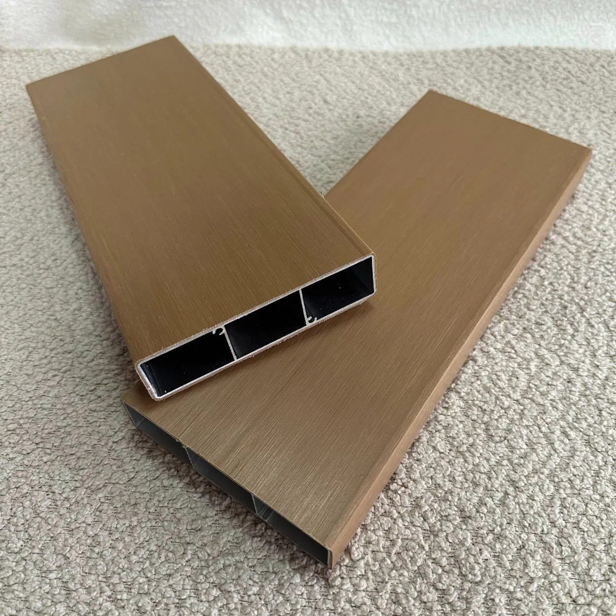 Premium Architectural WPC Louver 120mm by 30mm Specifications Advanced Thermal Management Feature