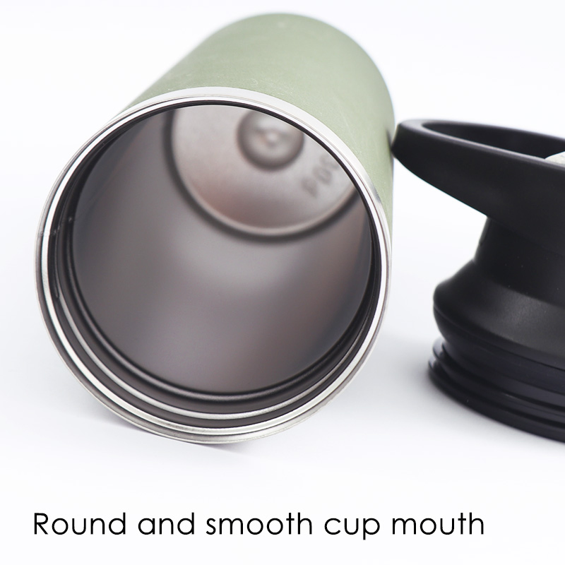 Foska Good Quality 510ml Green Thermos Cup Sport Water Bottle for Daily Use