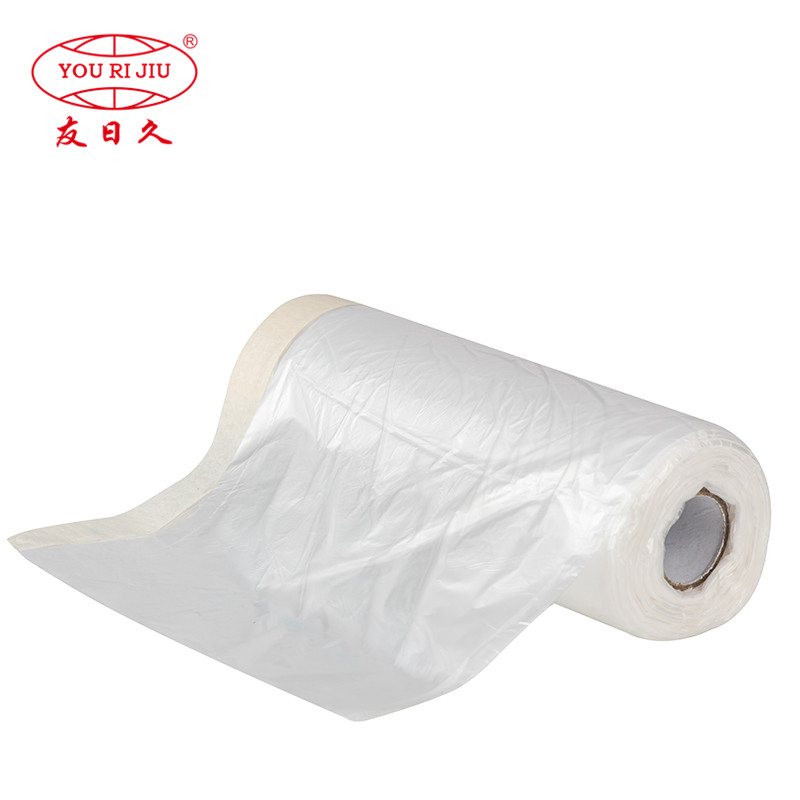Yourijiu Adhesive Painting Automotive Furniture Protection Floor Covering Cloth Painting Masking Film Tape