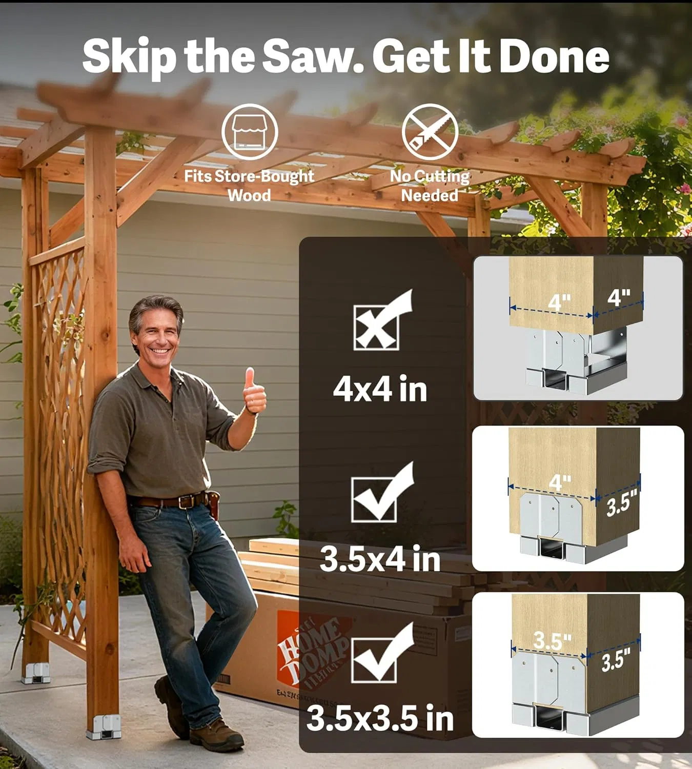 Универсальные анкерные базы для конструкций из бруса