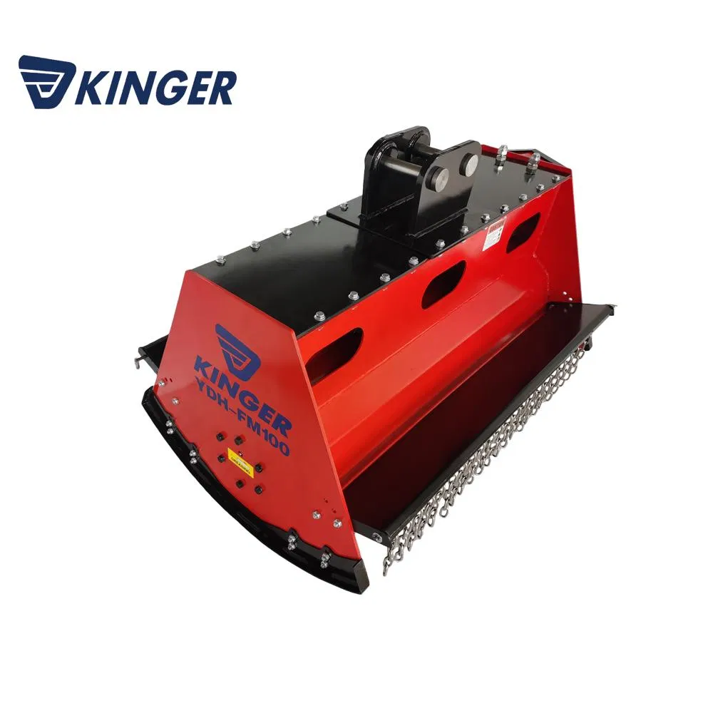 Kinger China High Frequency Excavator Attachment Wholesale Garden Tool Landscaping Machine Good Quality Hydraulic Lawnmower