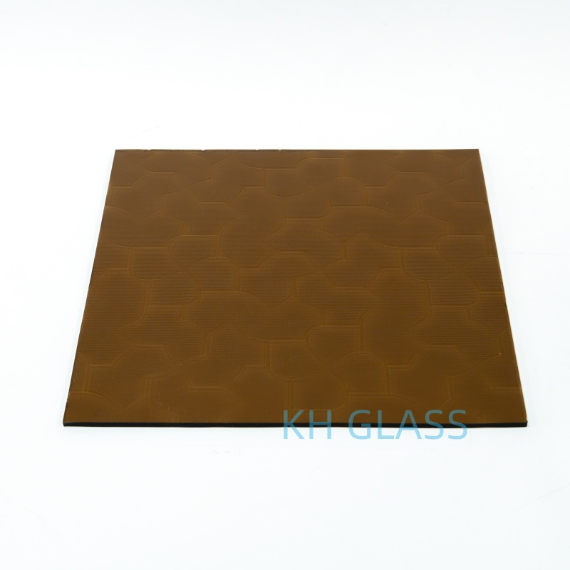 Modern Aesthetic Custom Designed Interior Decor Glass Clear/Color/Tinted Pattern Figure Glass