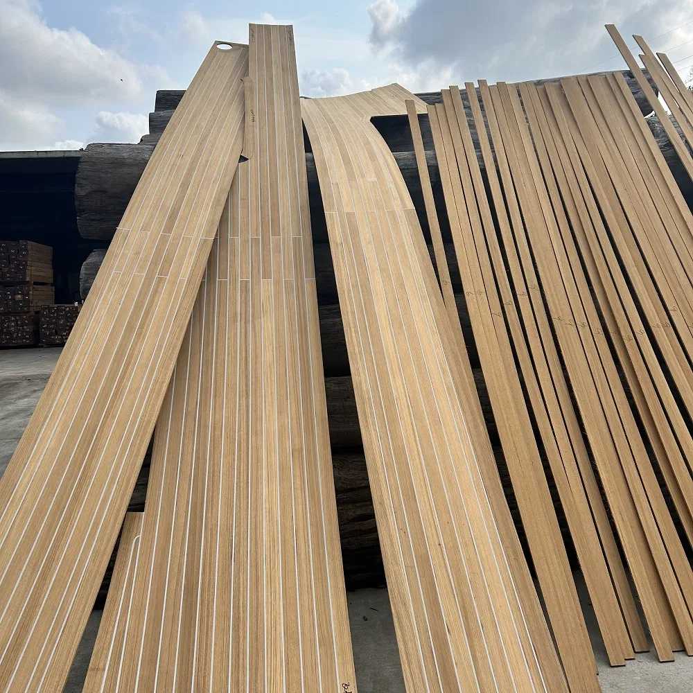 Customizable Size Waterproof Burma Teak Decking for Yacht