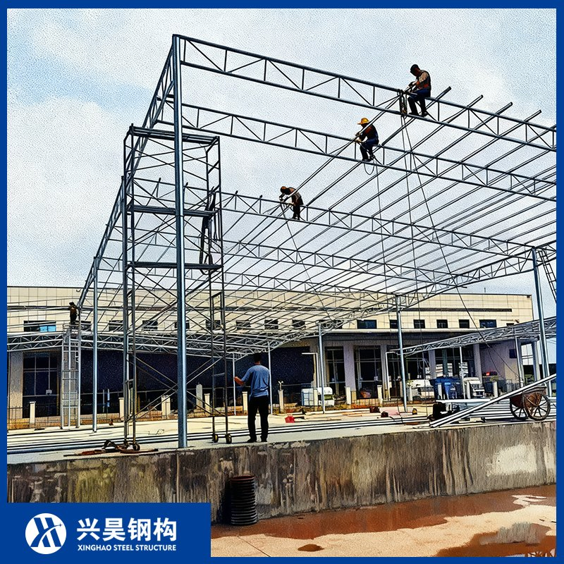 Custom Designed Multi Story Workshop Metal Prefabricated Warehouse OEM Steel Structure Construction House Building