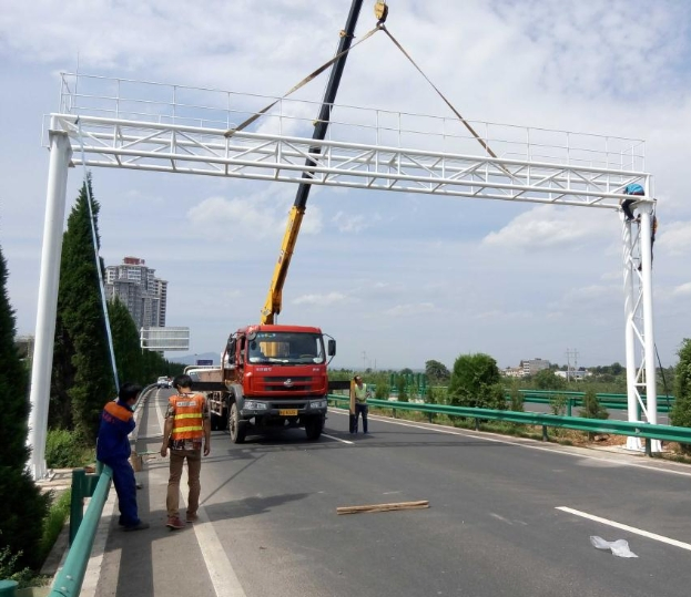 Custom Material Highway Gantry Frame Stainless Steel/Carbon Steel Custom
