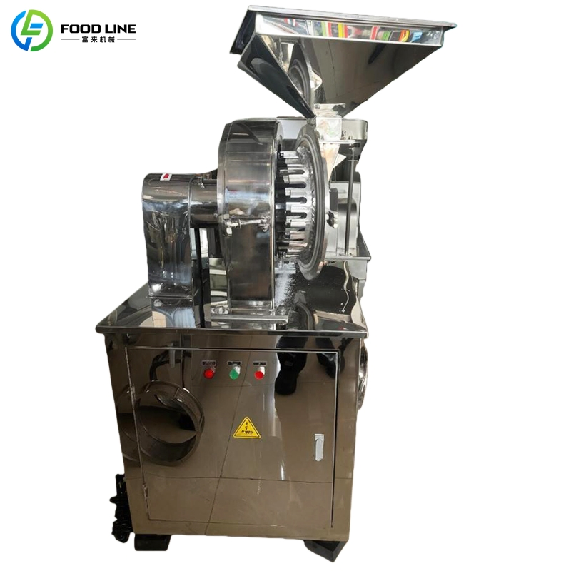 Industrial with Cooling System Vanilla Kava Root Cocoa Coffee Beans Grinding Machine