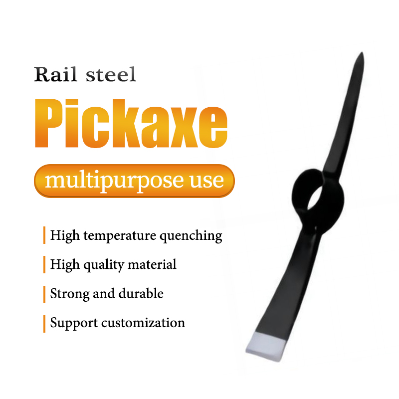 Digging Concrete Plastic Pickaxe Crusher Farming and Hoe Double Camping Pickaxe