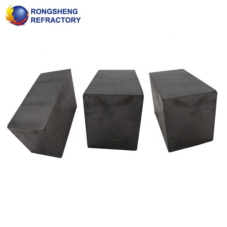 Fired Fused MGO Fire Bricks Refractory Magnesite Magnesia Carbon Brick for Glass Furnaces