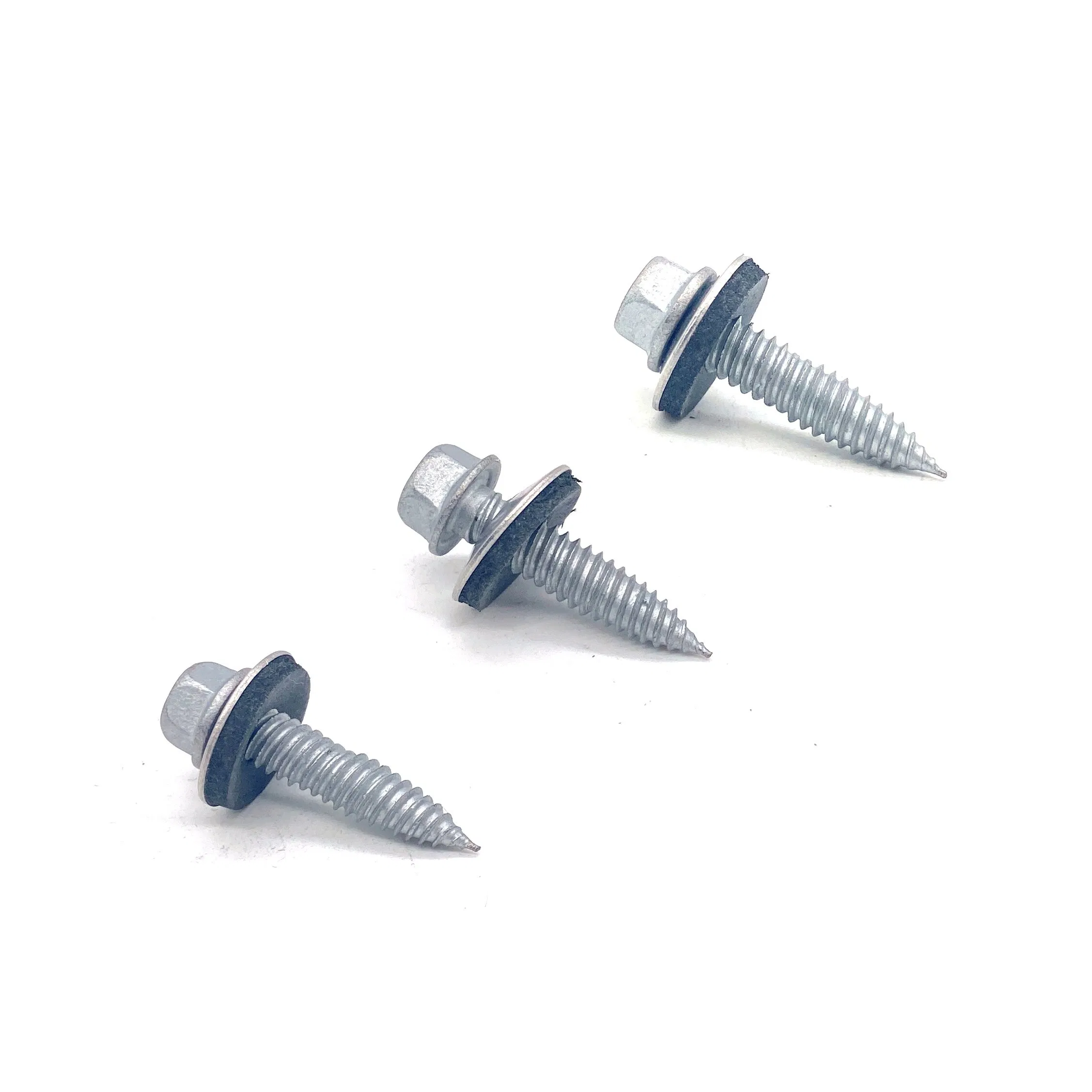 Solar Fastener Screw SS304+Ss410 Hex Flange Self Tapping Bi-Metal Screw