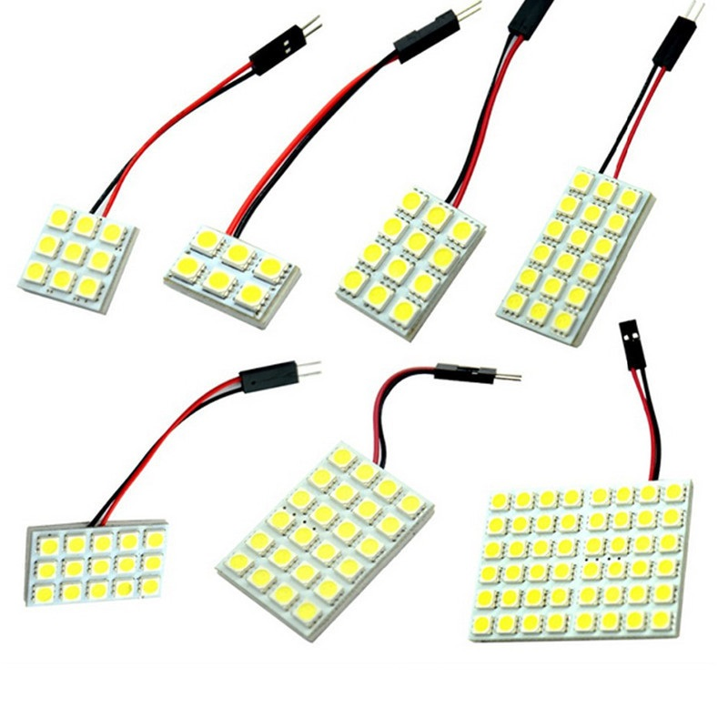Светодиодный светильник 15SMD для авто, 12В/24В
