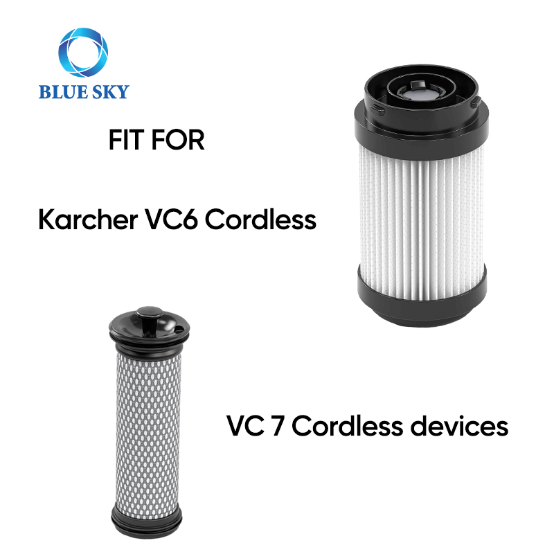 Cartridge HEPA Vc 6 Vc 7 Filters Spare Part Accessories for Karchers Vc6 Vc7 2.863-318.0 2.863-319.0 Vacuum Cleaner