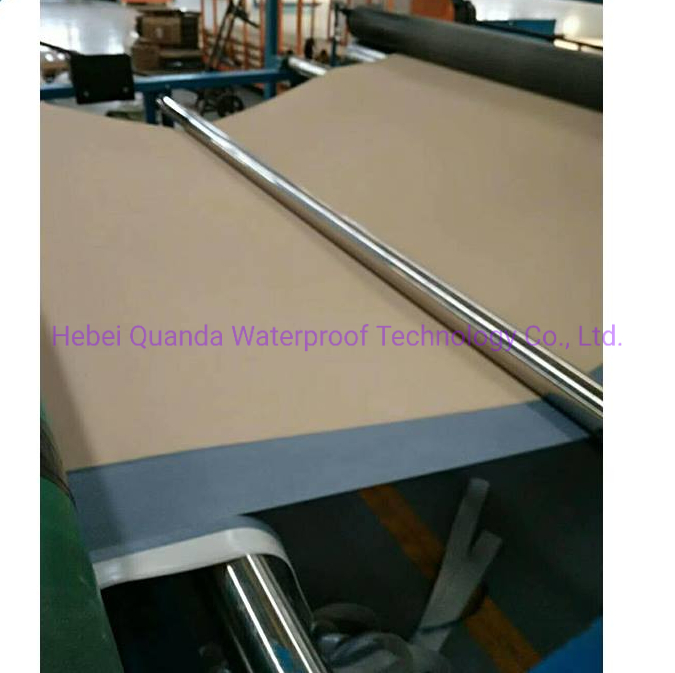 Self-Adhesive Pre-Paved Waterproof Membrane Non-Asphalt-Based Polymer Self-Adhesive Film Waterproof Membrane
