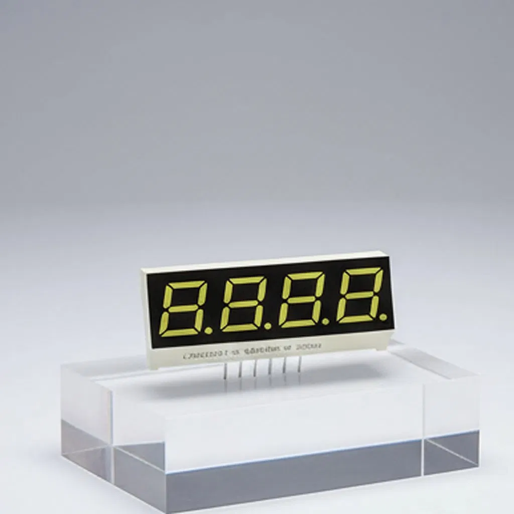 4 Digit 7 Segment Common Anode LED Display for Enhanced Clarity