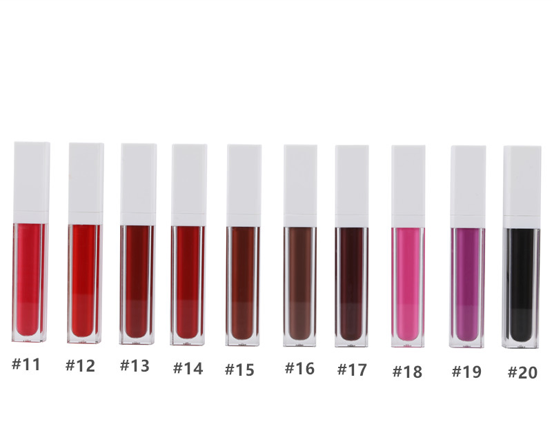 Low MOQ Custom Logo Lip Stick Vegan Cruelty Free Waterproof Long Lasting Private Label Matte Liquid Lipstick