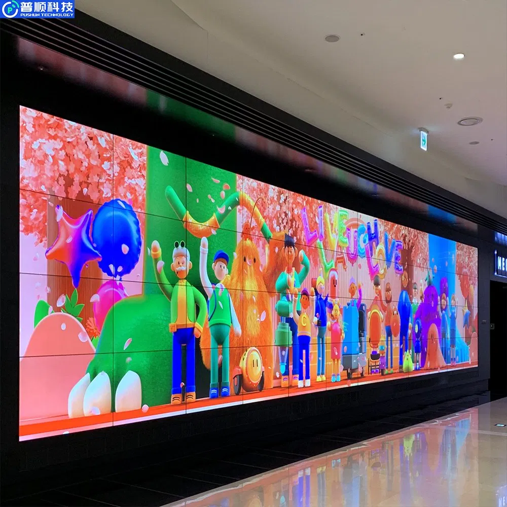 Pushunled Wholesale P2.5 Indoor HD Front Service Advertising Video Wall Indoor LED Display Screen