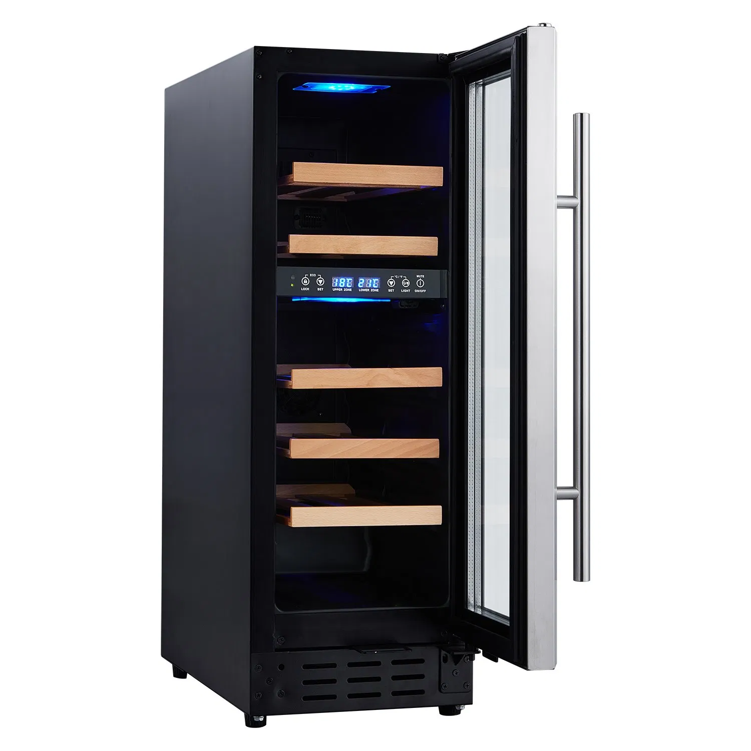 Made in China 62L Dual Zone Fan Cooling Wine Cellar