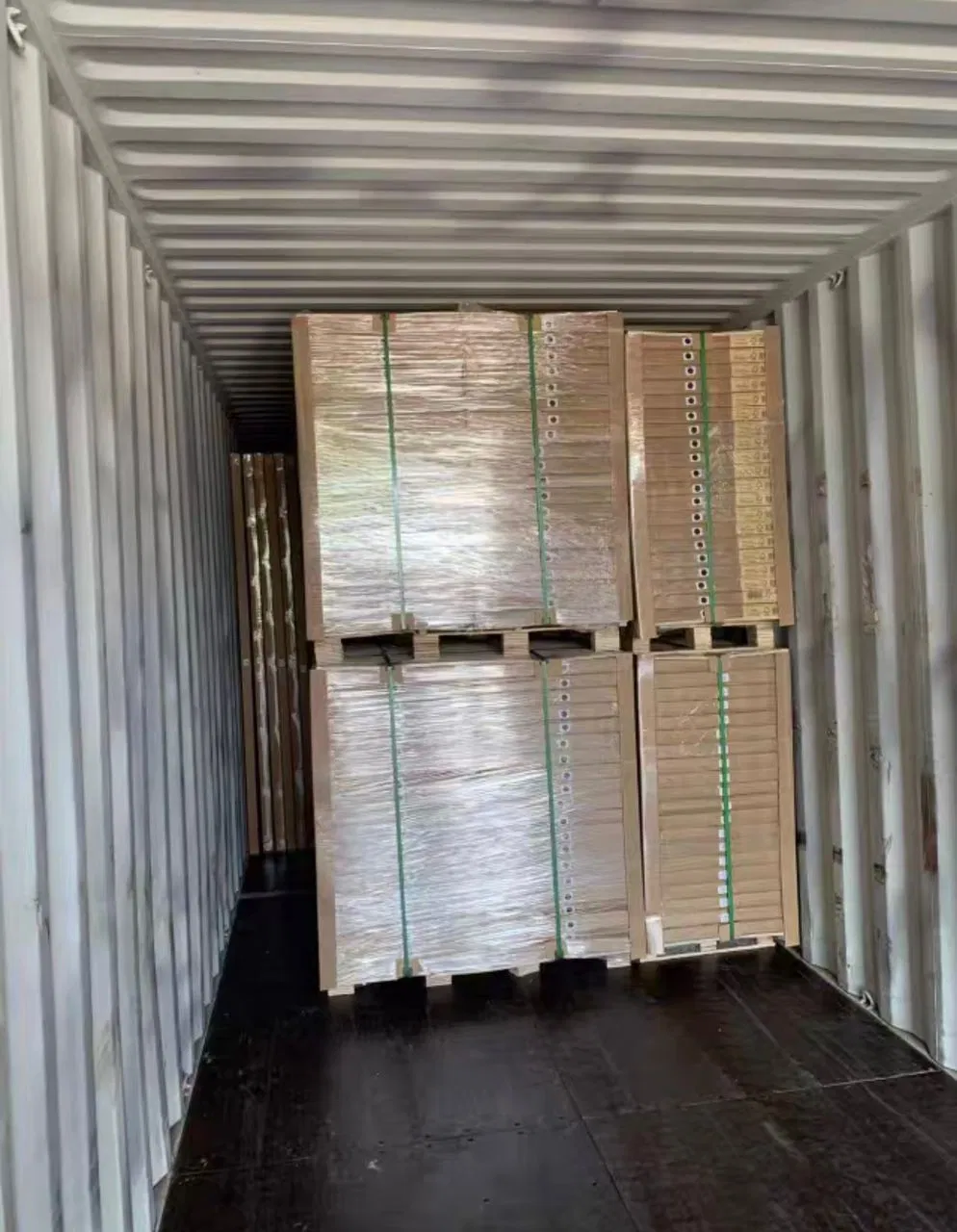 Groove Wooden Slat Panels Squre 4PCS Carton Wood Acoustic Panel