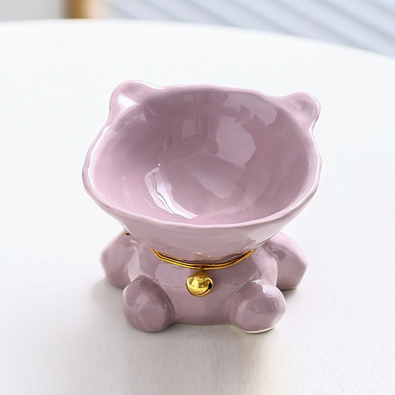 High Appearance and Large Diameter Cat and Dog Food Bowl Pet Supplies