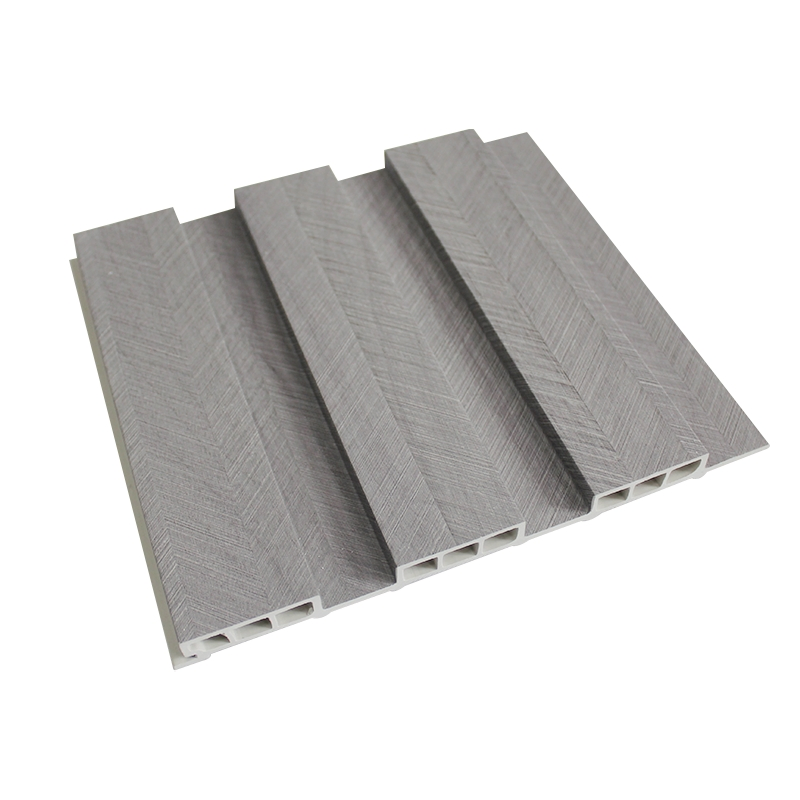 160X22mm/166X22mm/170X24mm, Length Customizable WPC Wall Panel for Shopping Mall Decoration