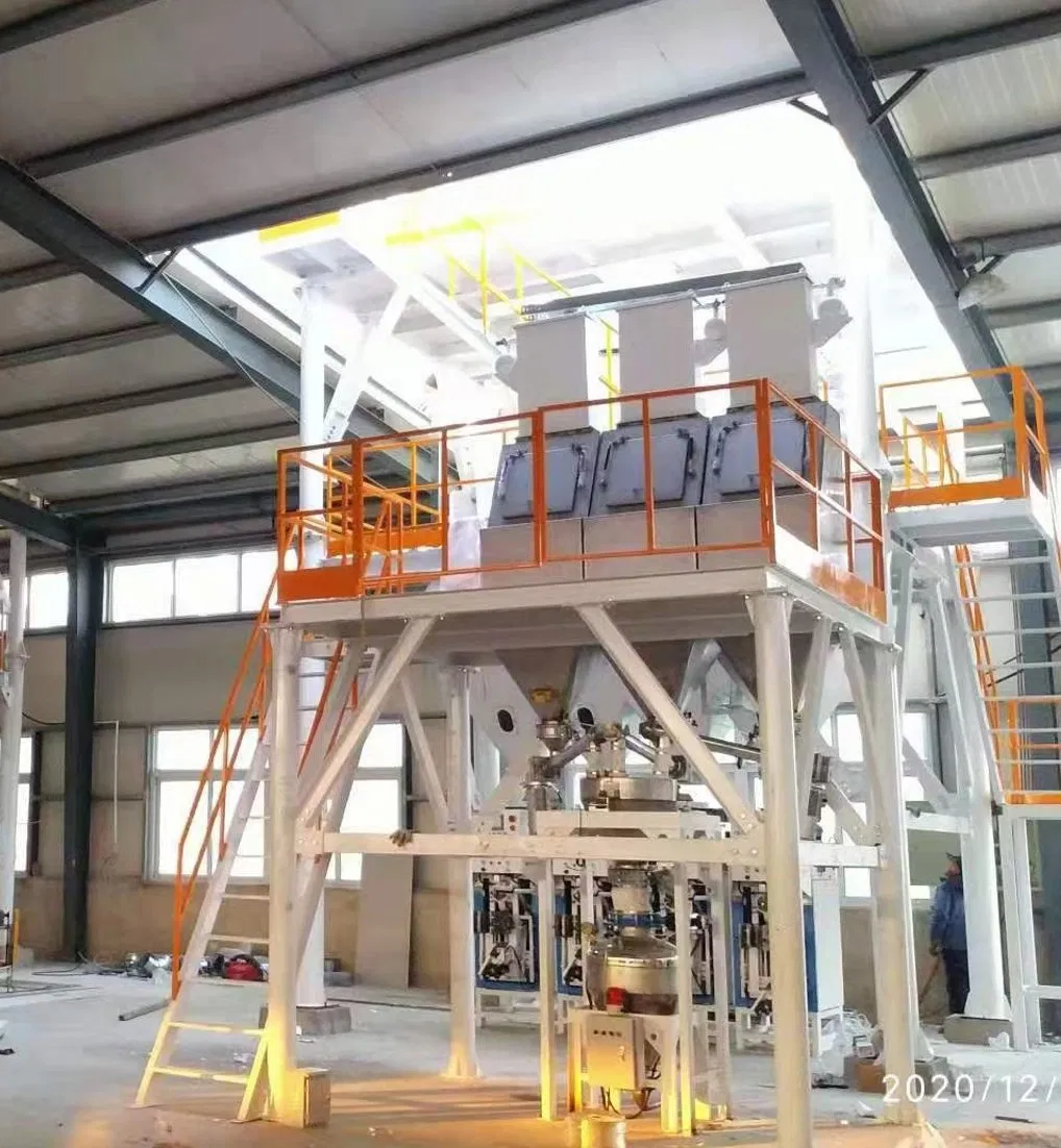 Indoor Dry Mortar Batching Plant From Manufacturer with 30tph