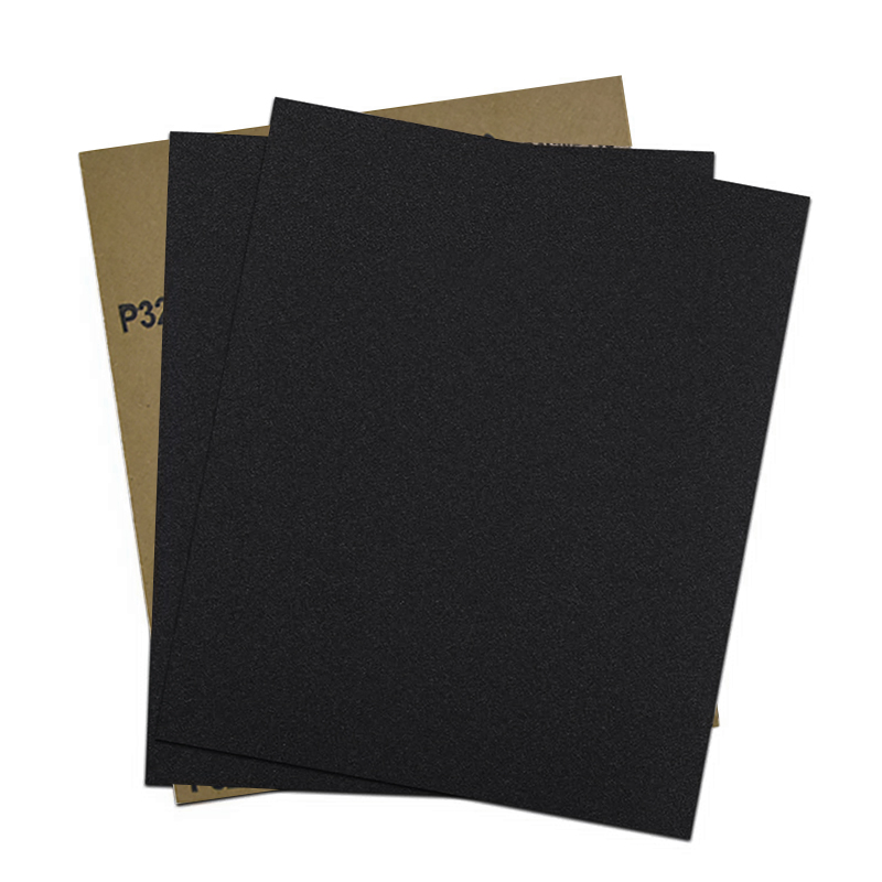 Factory Direct Sale 9*11 Inch Silicon Carbide Sandpaper Grit 120 Wet and Dry Waterproof Sanding Sheets