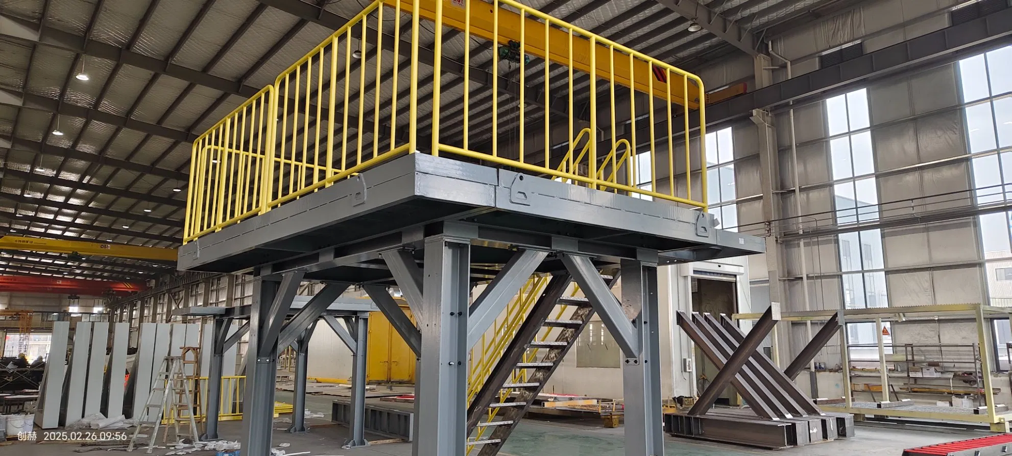 New Product Smooth Surface Industrial Steel Guardrails for Roof