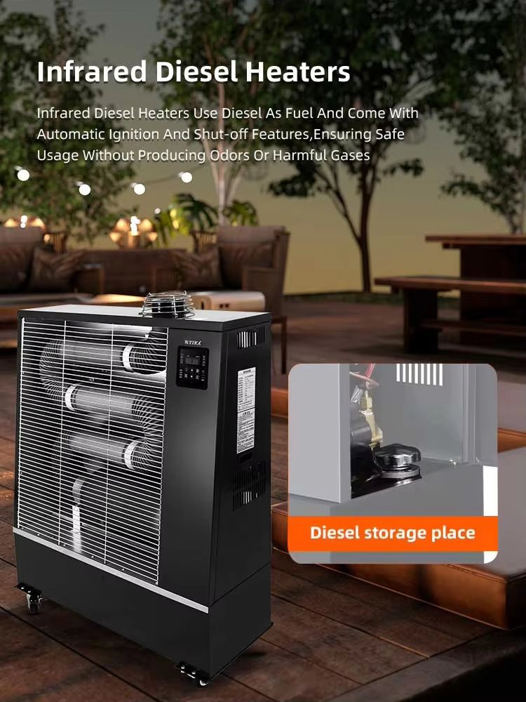 Newest Indoor and Outdoor Diesel Kerosene Heater Industrial Heater with WiFi/CE