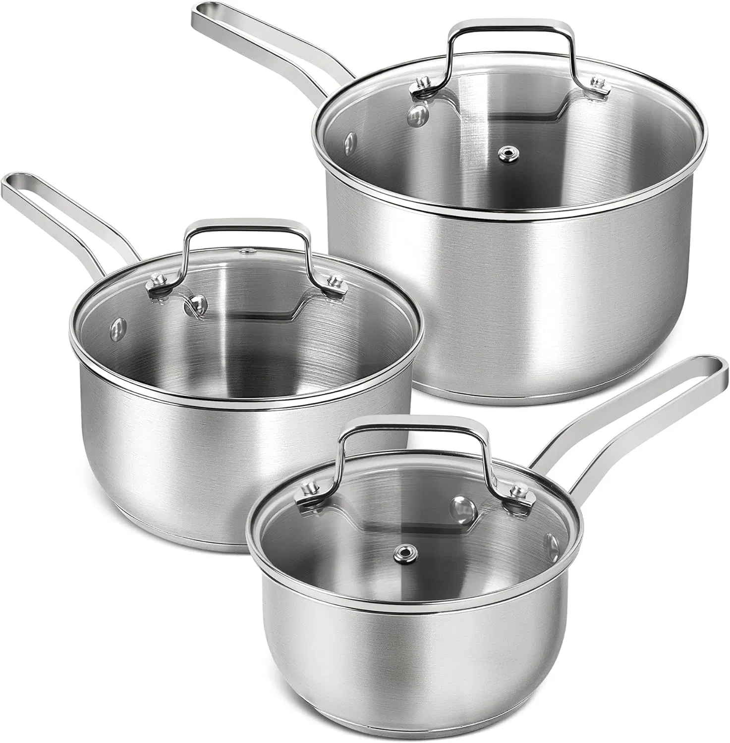 Dinnerware Stainless Steel Milk Pot for Cooking Milk Pan