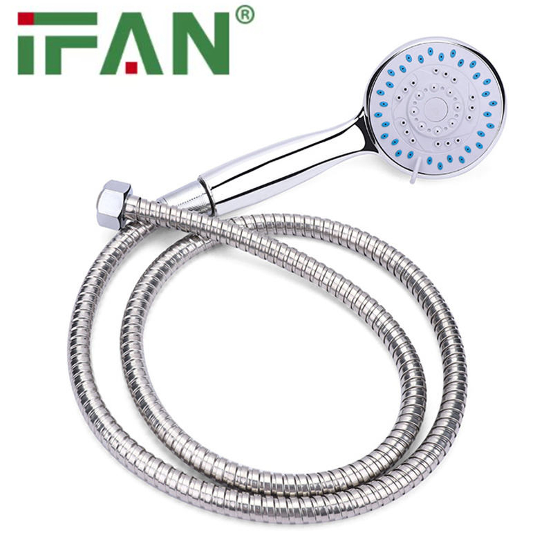 Ifan Customized ISO 10380-2012 Shower Head Set 1/2" Luxury Shower Base Hose Durable Large Water Yield Hot Showers