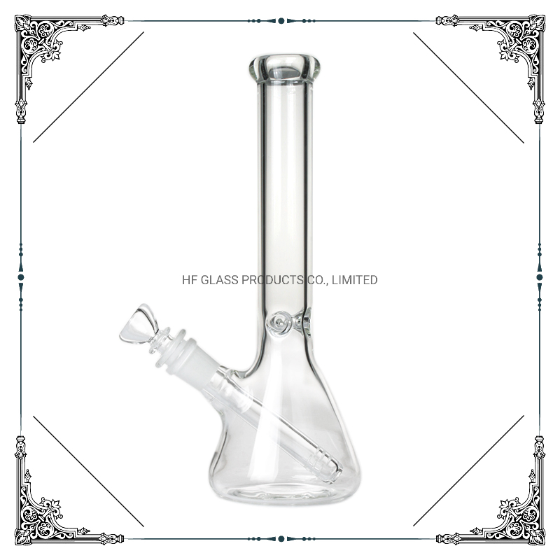 10 Inches Glass Beaker Pipe 5 mm Thickness Glass Smoking Pipe Heady Hookah Wholesale Factory Glass Smoking Water Pipe