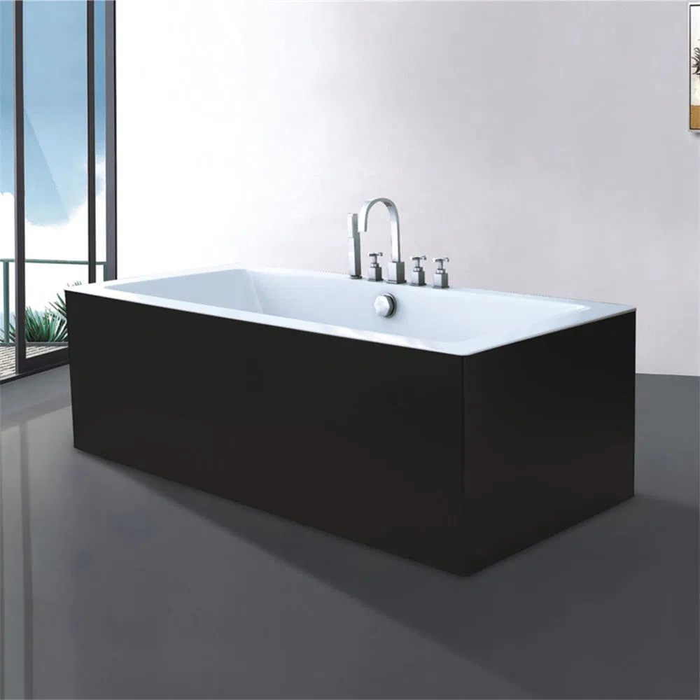 Elegant Freestanding Acrylic Bathtub - Affordable Indoor SPA Experience