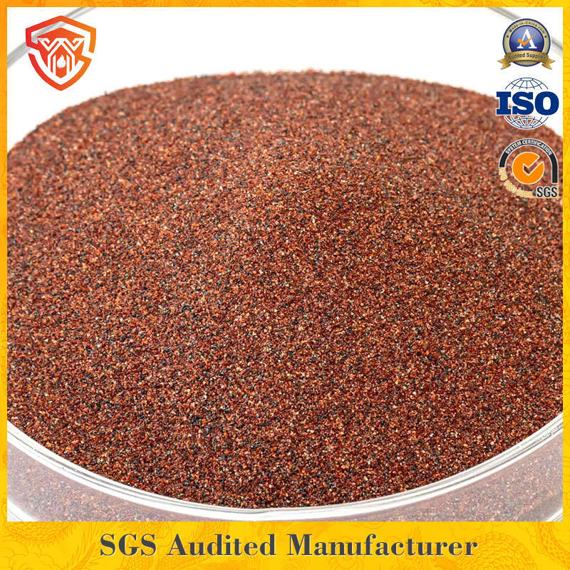 Waterjet Abrasive 0.18mm Garnet Sand 80 Mesh for Cutting Metal, Stone