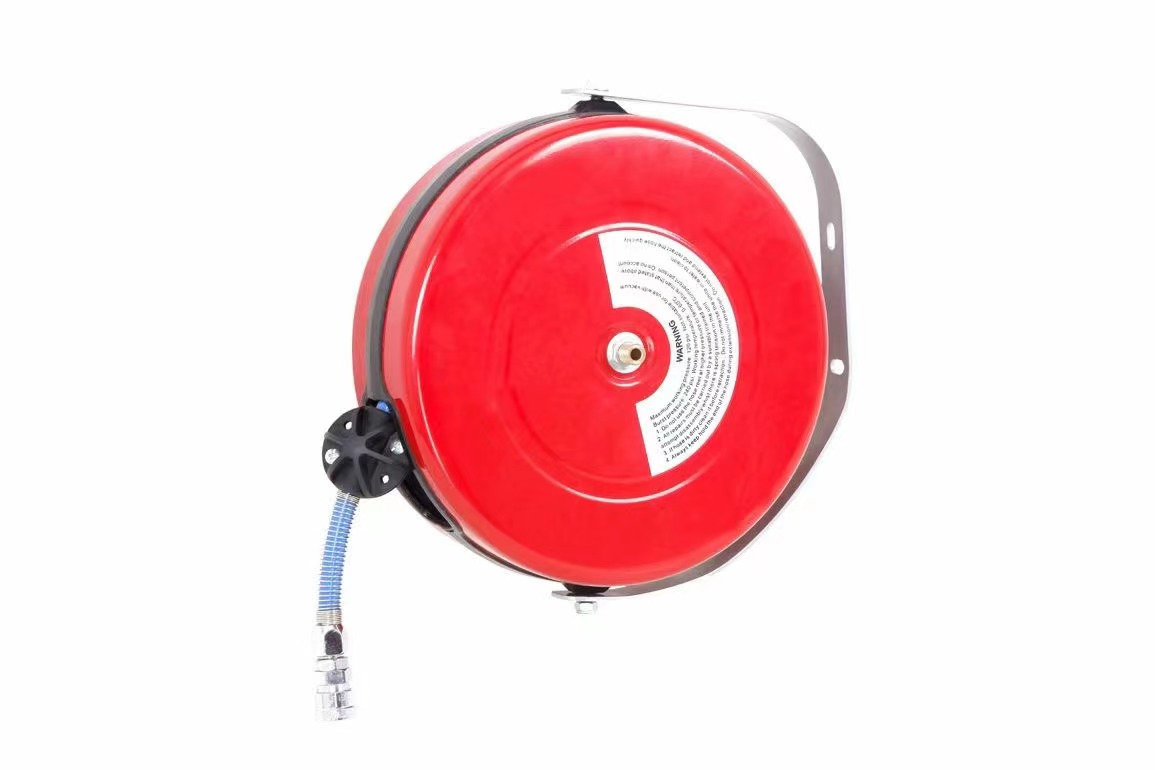 Auto Retractable Air Hose Reel Air Polishing Car Washing Air Hose Reel