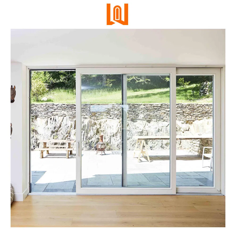 PVC Glass Vinyl UPVC Sliding Door Plastic Glass Sliding Door