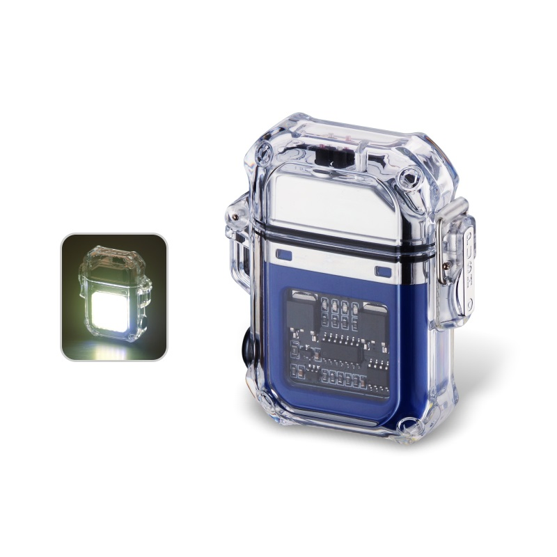 Waterproof USB Lighter Electric Dual Arc Cigar Lighter Rechargeable Outdoor Camping Custom Lighter