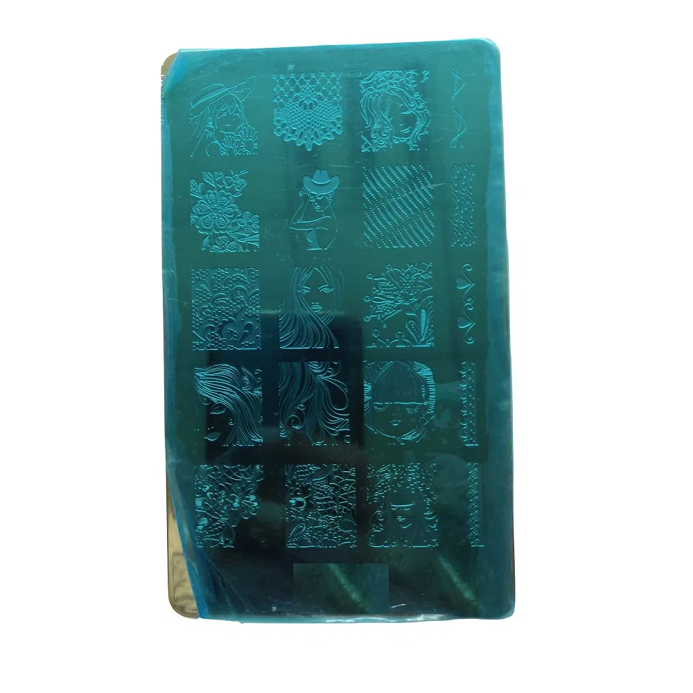 Nail Art Template Printing Nail Polish Stamping Plates Manicure Nail Art XXL Stamping Image Plates