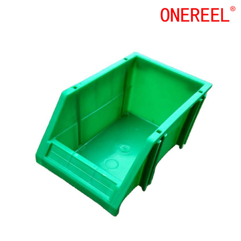 Small Parts Cabinet with Accessory Bin Organizer Rectangle Plastic Storage Box