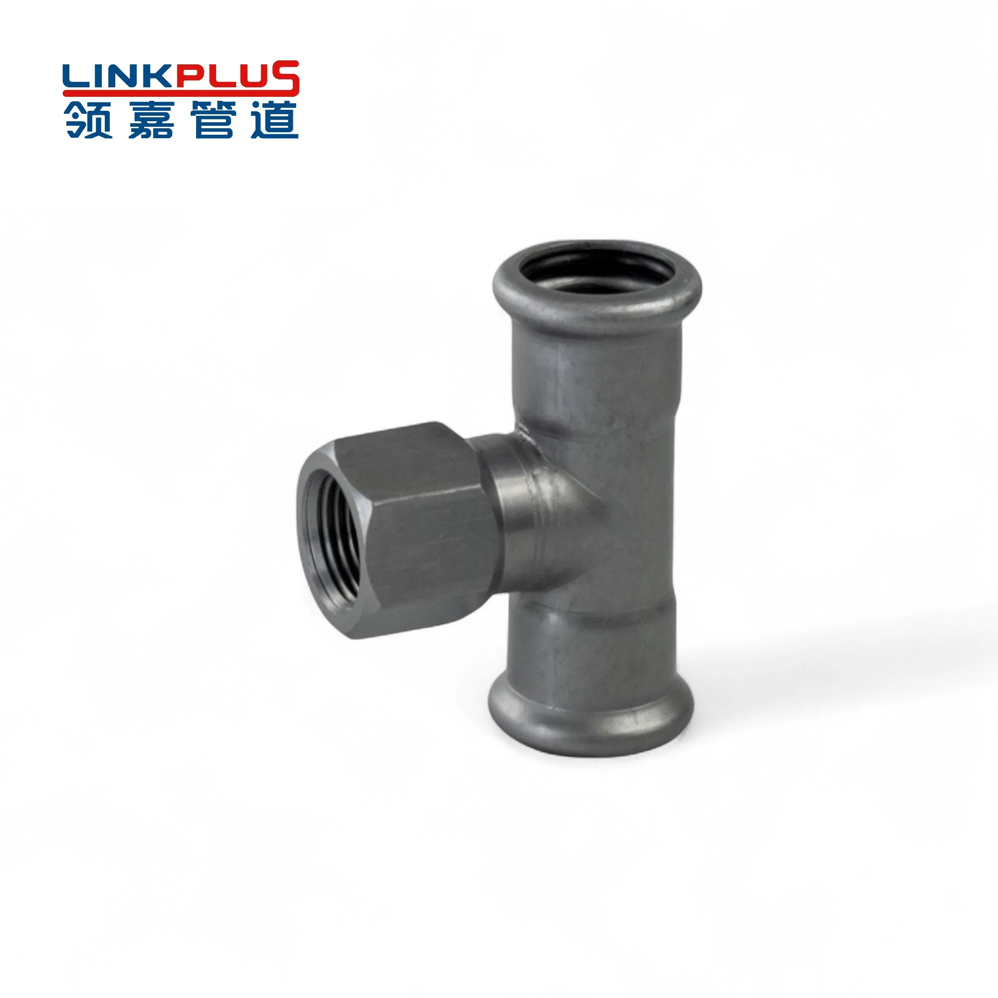 High-Quality AISI 304/316L Stainless Steel Press Fitting Tee
