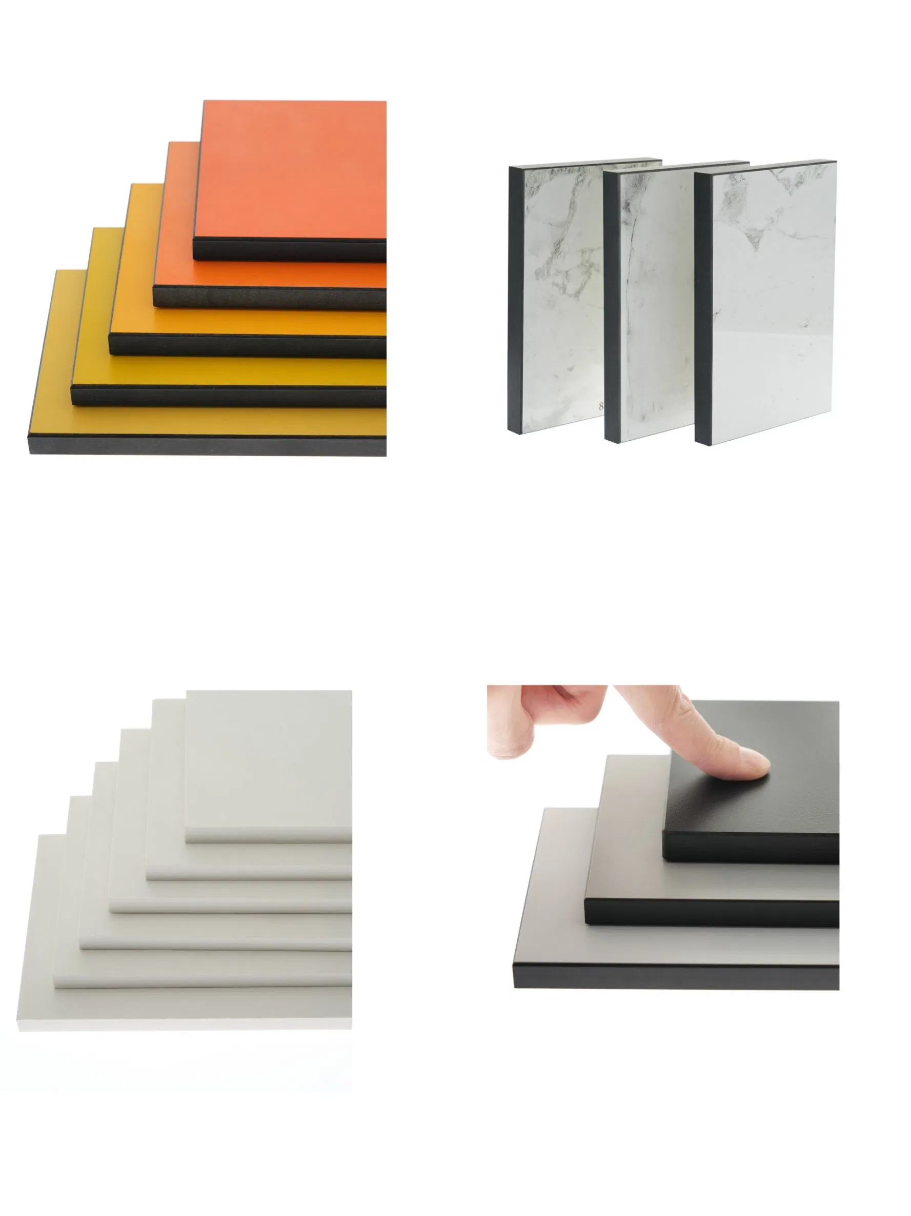 Matte Finish 1450 Density Scratch-Resistant Compact Board High Pressure Laminate HPL for Modern Office Doors