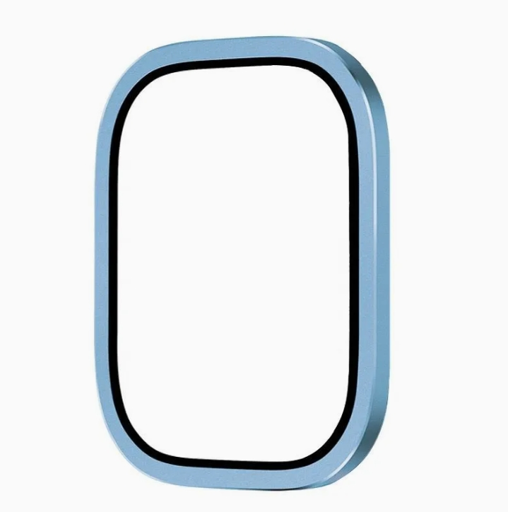 Защитное стекло для Apple Watch Ultra 49mm с металлическим бампером