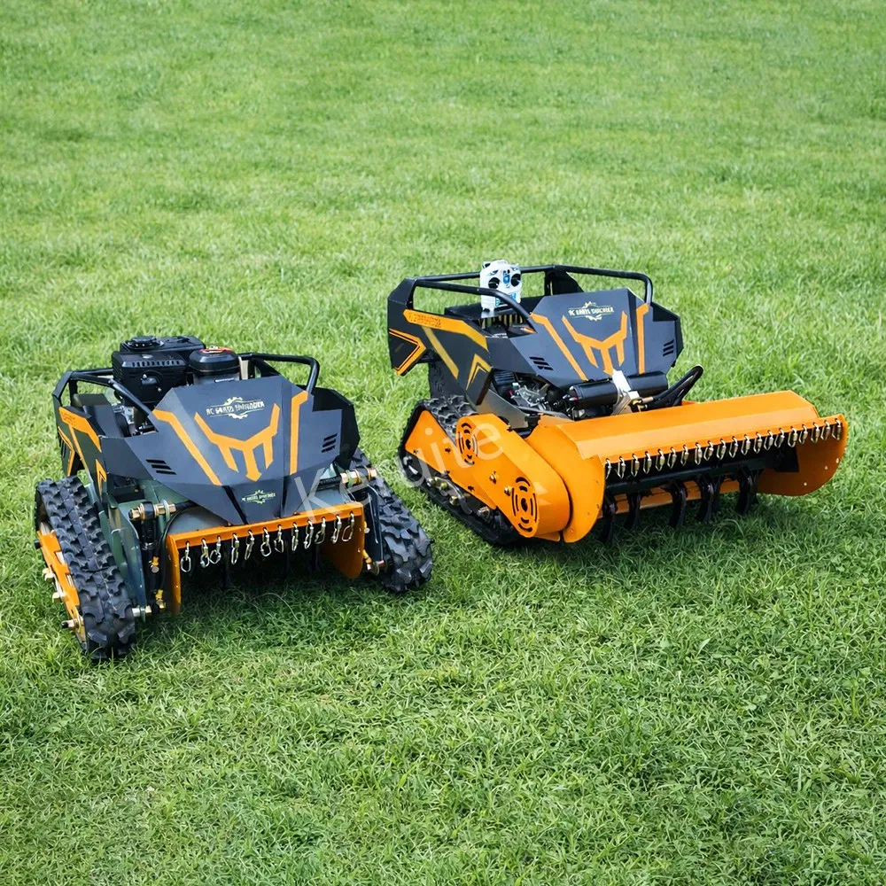 Газо-электрическая радиоуправляемая косилка-измельчитель Keruite