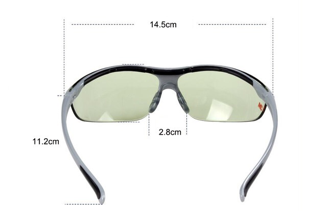3m 1790g Anti-Shock Anti-UV Windproof Safety Goggles