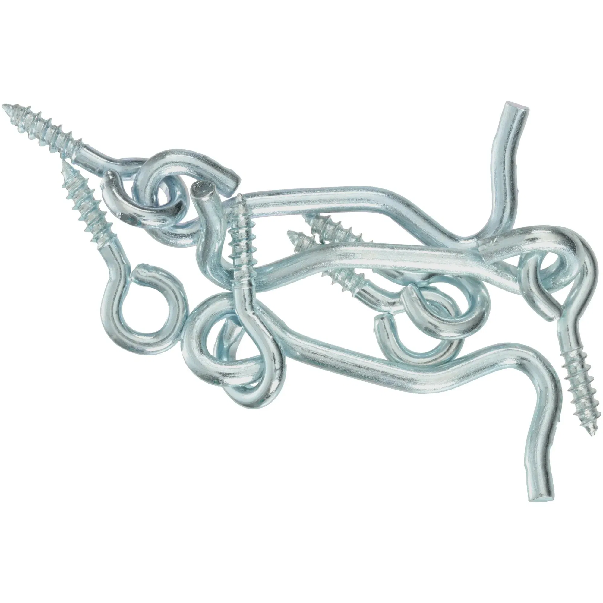 2 in. Gate Hook and Eye, Zinc Plated, 3 Pack