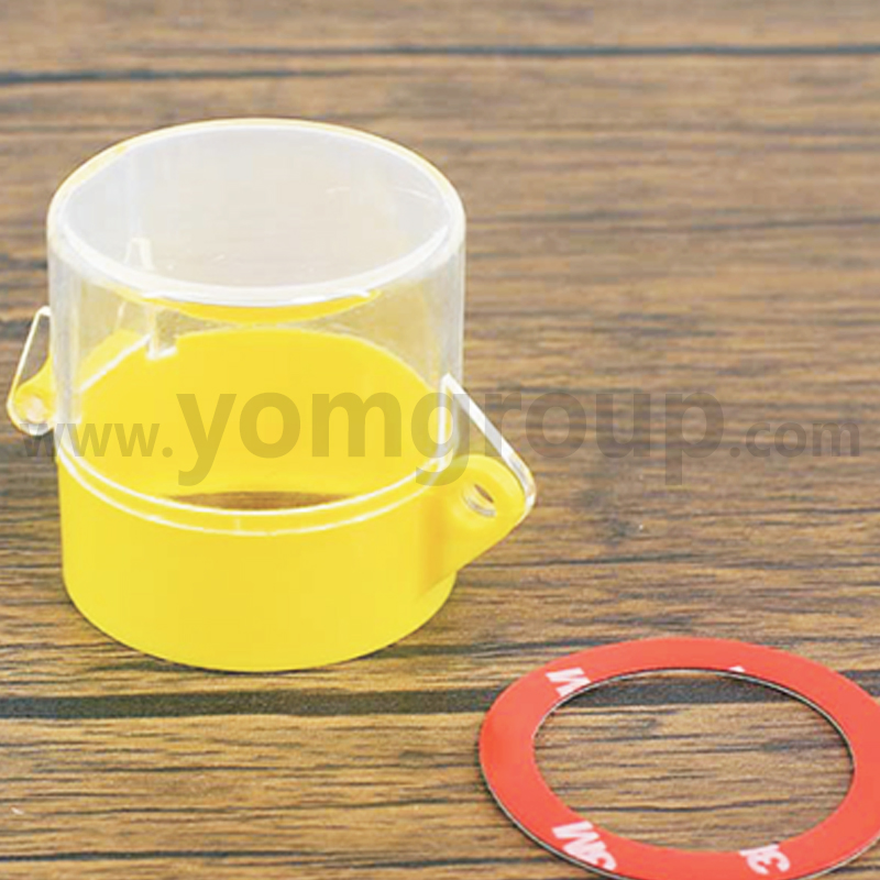 Customizable Button Lockout with High Strength Glass Resin PC